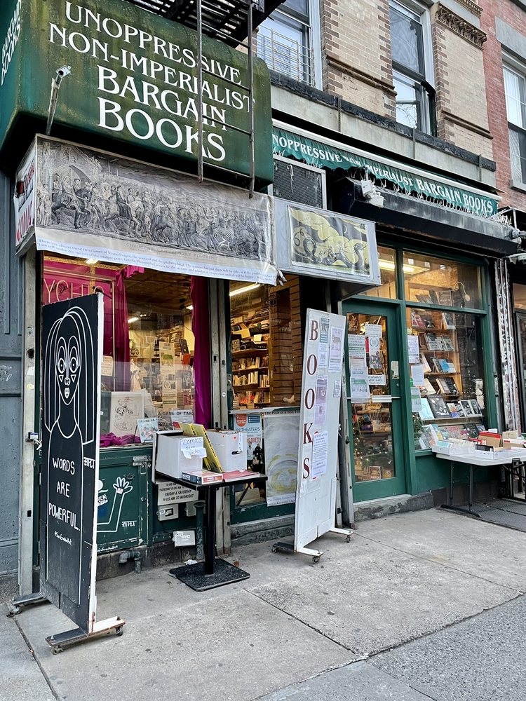 UNOPPRESSIVE NONIMPERIALIST BARGAIN BOOKS CLOSED 51 Photos & 84