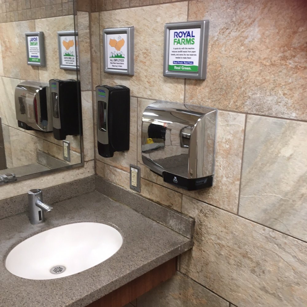 Royal Farms - Right hand washing station - Gas Stations Near Me - Bridgeville, Delaware Royal Farms - Right hand washing station - Gas Stations Near Me - Bridgeville, Delaware