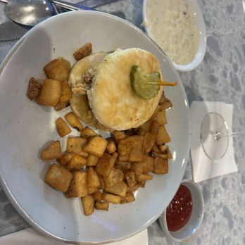 Kardea Brown's Southern Kitchen - Chicken biscuit. - Southern Near Me - North Charleston, South Carolina Kardea Brown's Southern Kitchen - Chicken biscuit. - Southern Near Me - North Charleston, South Carolina