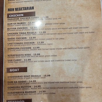 Paradise Biryani Pointe - Menu 11/2025 - Indian Near Me - San Diego, California Paradise Biryani Pointe - Menu 11/2025 - Indian Near Me - San Diego, California