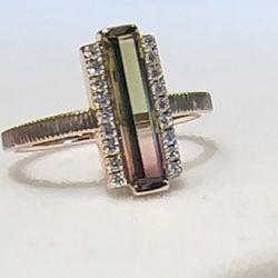 Danshelley Jewelers - Bicolor tourmaline for aunt Nadine.