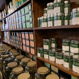 shelves of tea and coffee shelves of tea and coffee