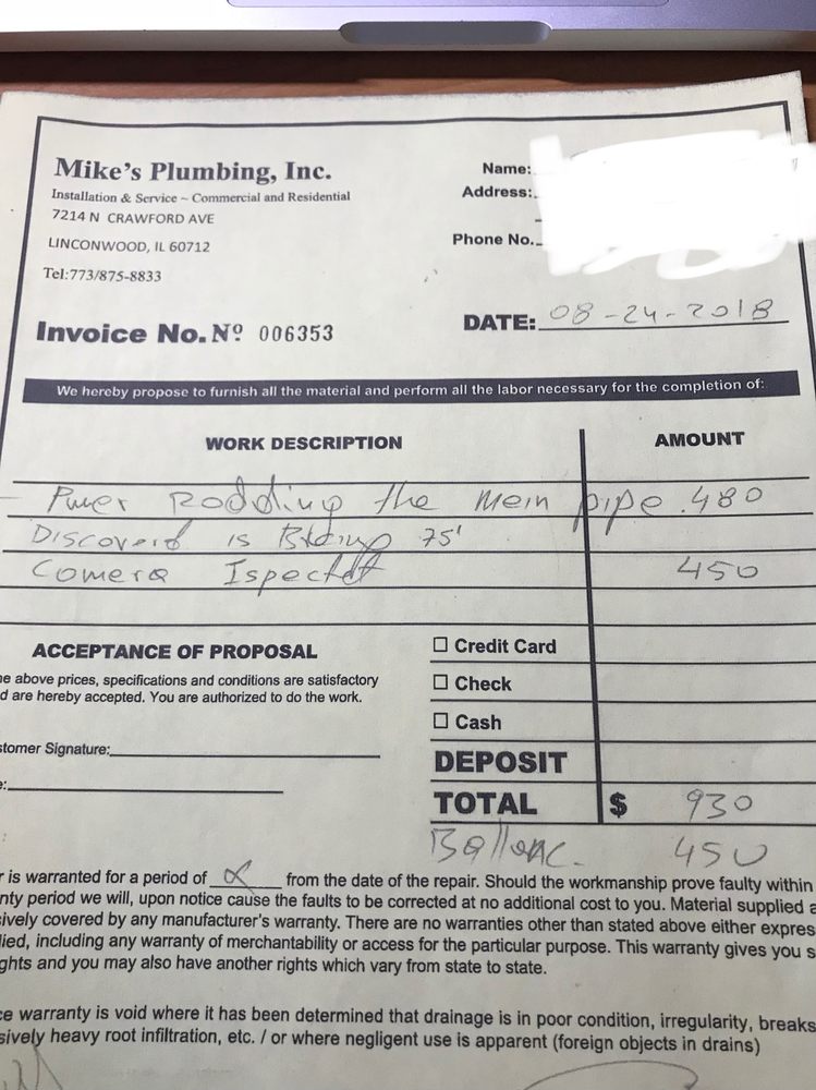 Slide of Mikes Chicago Plumbing