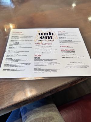 Menu photo 1 Anh Em Philadelphia, PA Menu photo 1 Anh Em Philadelphia, PA