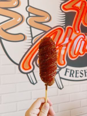 Two Hands Corn Dogs Round Rock by null