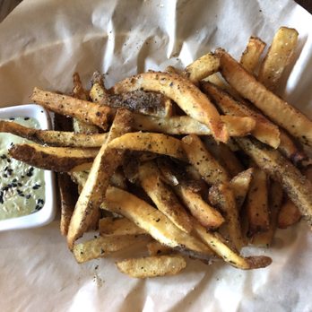 Red Table - Samurai Fries yummy! - Gastropubs Near Me - Huntington Beach, California