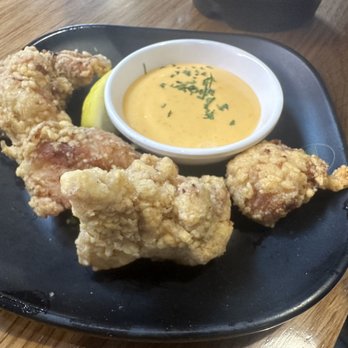 Silverlake Ramen - Crispy Chicken Karaage -tastes ok but the portion is very small. - Ramen Near Me - Porter Ranch, California Silverlake Ramen - Crispy Chicken Karaage -tastes ok but the portion is very small. - Ramen Near Me - Porter Ranch, California