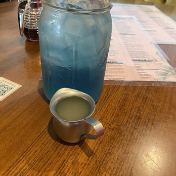 Toast Kitchen & Bar - Unicorn Tea prior to adding lemonade - Breakfast & Brunch Near Me - Brea, California Toast Kitchen & Bar - Unicorn Tea prior to adding lemonade - Breakfast & Brunch Near Me - Brea, California