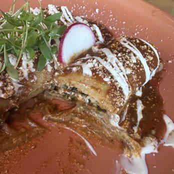 La Casa De Juliette - Vegetable Enchiladas with Red Sauce - Mexican Near Me - Las Vegas, Nevada La Casa De Juliette - Vegetable Enchiladas with Red Sauce - Mexican Near Me - Las Vegas, Nevada