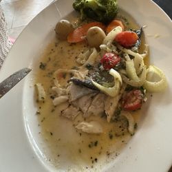 Bollicini - Branzino with fennel... lovely!