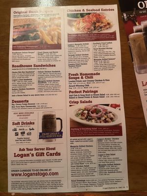 Menu photo 1 Logan's Roadhouse Jacksonville, NC