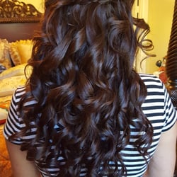 Makeup By Catherine - Bride hair (before veil)