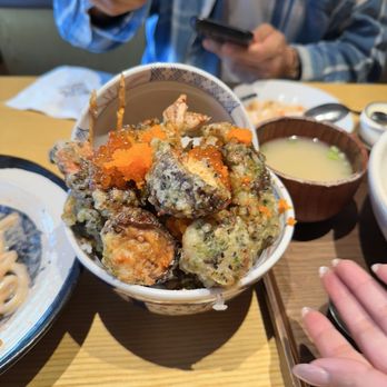 Tendon Kohaku - Seafood set. Amazing. - Japanese Near Me - Bellevue, Washington