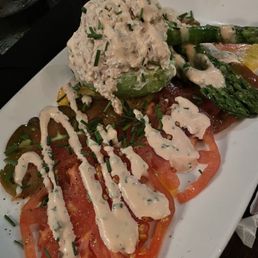 Avocado and crab appetizer Avocado and crab appetizer