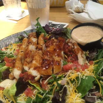 Buffalo Wild Wings - Honey BBq salad - Sports Bars Near Me - Pinellas Park, Florida Buffalo Wild Wings - Honey BBq salad - Sports Bars Near Me - Pinellas Park, Florida