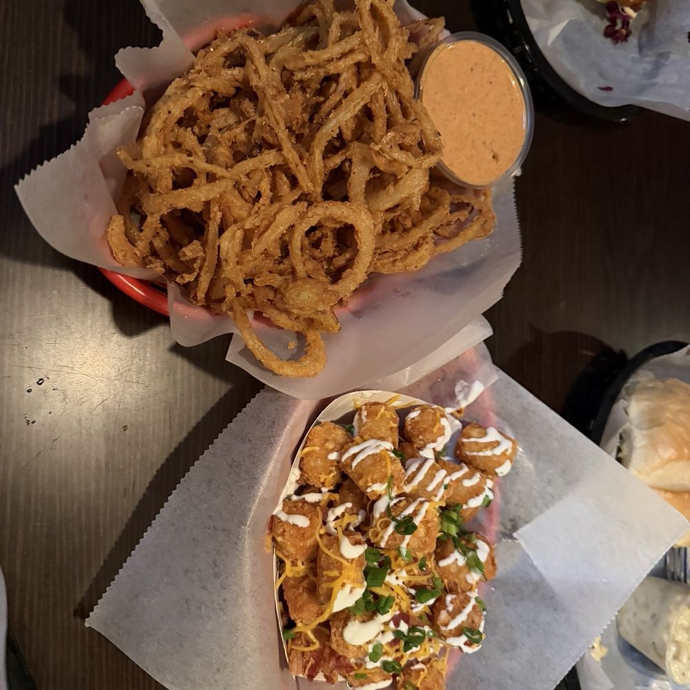 Lucky's Last Chance - Onion strings and Tots - Hot Dogs Near Me - Philadelphia, Pennsylvania Lucky's Last Chance - Onion strings and Tots - Hot Dogs Near Me - Philadelphia, Pennsylvania