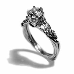Daniel R Spirer Jewelers - 950 platinum and Lazare Diamond ring