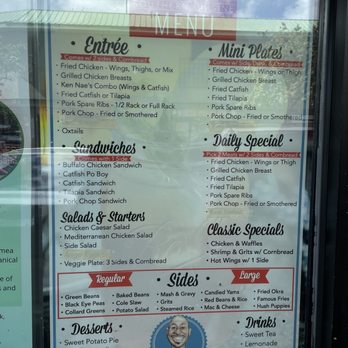 Hughley's Southern Cuisine - menu - Southern Near Me - Aiea, Hawaii