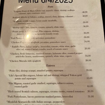 Lily's Bistro - Menu - Italian Near Me - Lake Wylie, South Carolina Lily's Bistro - Menu - Italian Near Me - Lake Wylie, South Carolina