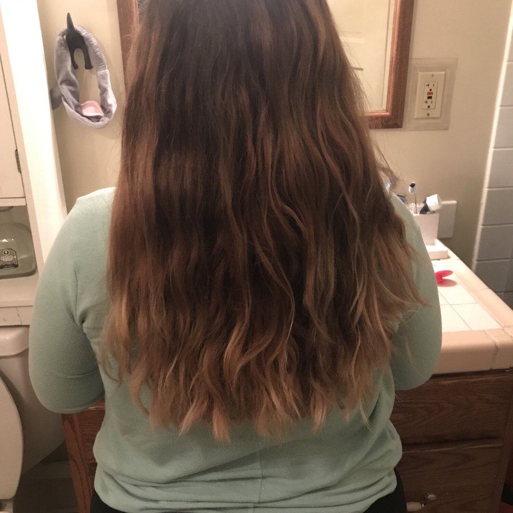 Nikki Nader - AFTER Nikki's toner correction. The lighting isn't great but my hair looks soo much better than before and is exactly what I wanted. - Hair Stylists Near Me Nikki Nader - AFTER Nikki's toner correction. The lighting isn't great but my hair looks soo much better than before and is exactly what I wanted. - Hair Stylists Near Me