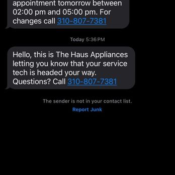 The Haus Appliances - Bad service - Appliances & Repair Near Me - Torrance, California The Haus Appliances - Bad service - Appliances & Repair Near Me - Torrance, California