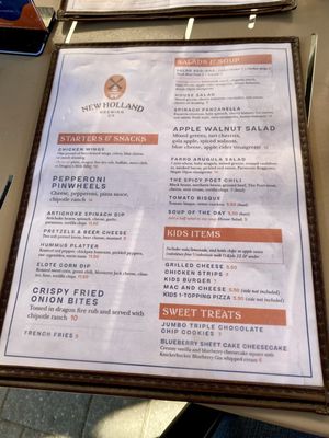 Menu photo 5 New Holland Brewing Holland, MI