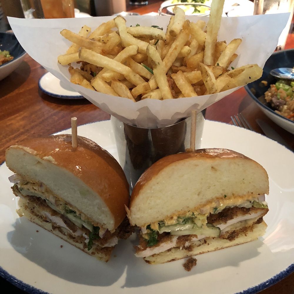 Chicken Sandwich lunch special...amazing!