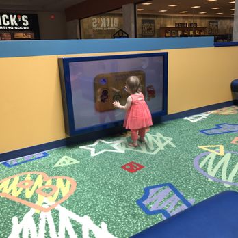 Lynnhaven Mall - Tv in the back with seating to settle down and watch toddler shows. - Shopping Centers Near Me - Virginia Beach, Virginia