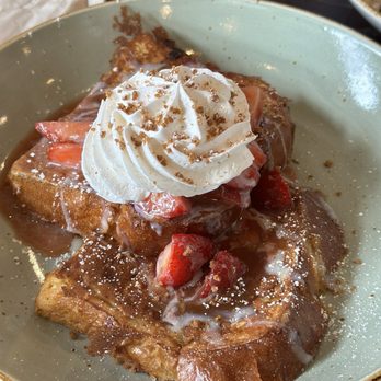 First Watch - Strawberry Tres Leches French Toast - American Near Me - Westerville, Ohio