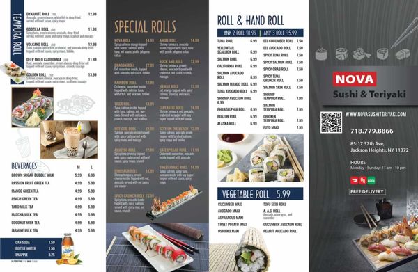 Menu photo 3 Nova Sushi & Teriyaki Queens, NY Menu photo 3 Nova Sushi & Teriyaki Queens, NY