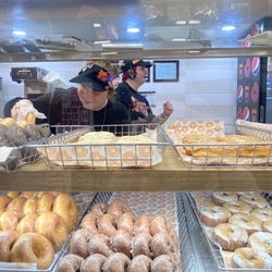 Dunkin' - Donut. Worker on the move