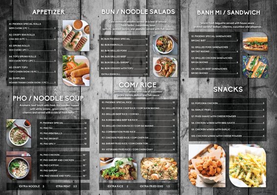 Menu photo 7 Phoenix Pho Abilene, TX