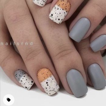 Bliss Nail Bar - this is what we asked for and we got way worse the lines on our nails aren't even straight - Nail Salons Near Me - Georgetown, Texas