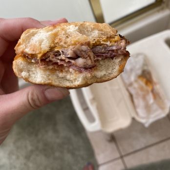 Firehouse Subs - My Smokehouse Beef & Cheddar Brisket that was was too saucey and lacking meat and flavor entirely not all at how I remember it being - Sandwiches Near Me - Glendale, Arizona