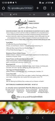 Menu photo 8 Locale Farm to Table Eatery Bakersfield, CA