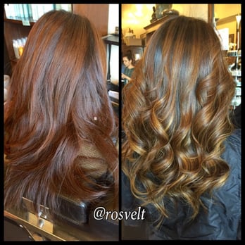 Rosvelt Did The California Blend On My Hair And I Love It The