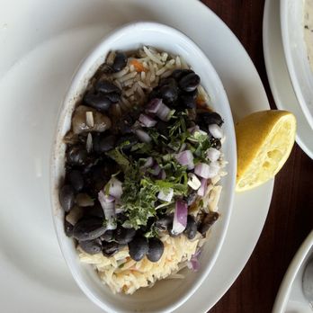J. Alexander's - Black beans and Rice (very salty) - Steakhouses Near Me - Clifton, New Jersey