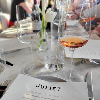 Juliet - Great ambiance and glassware - French Near Me - Culver City, California