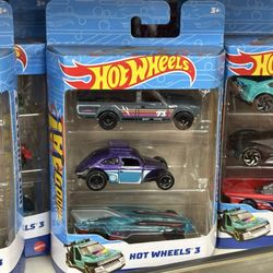 7-Eleven - 3 car set, being sold there for $5.99. It's from last year, and pretty much all I could find there.