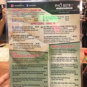 Pho Bistro - Appetizer side of the menu - Vietnamese Near Me - Elk Grove, California Pho Bistro - Appetizer side of the menu - Vietnamese Near Me - Elk Grove, California