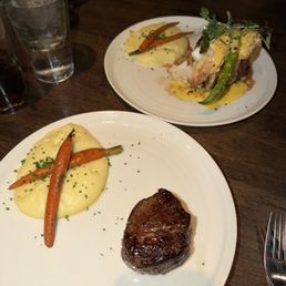 Filets oscar style and regular Filets oscar style and regular