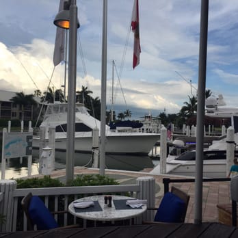Harborside - Tableside view of marina - Seafood Near Me - Captiva, Florida