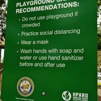 Old Braeswood Park - Playground Sign - Parks Near Me - Houston, Texas