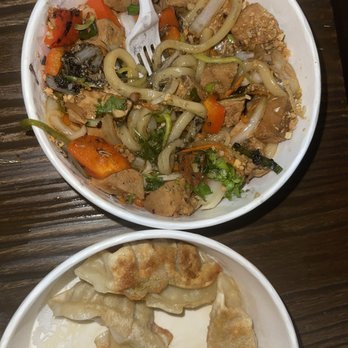 O Dumpling Bar - Garlic chicken noodles & pan fry chicken dumplings - Chinese Near Me - Orange, California