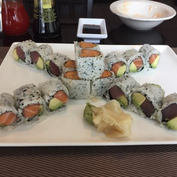 Asian Harbor - Advacado tuna, advacado salmon, and spicy yellowtail roll - Asian Fusion Near Me - Indianapolis, Indiana