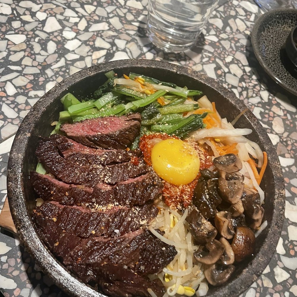 Bisutoro - Harvest Rice Bowl with steak - Ramen Near Me - Phoenix, Arizona