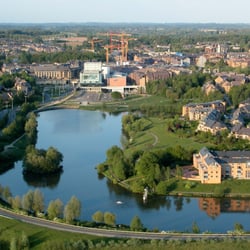 Le lac de Louvain-la-Neuve