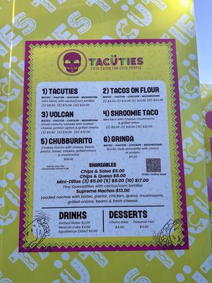 Menu photo 1 TacUties Austin, TX