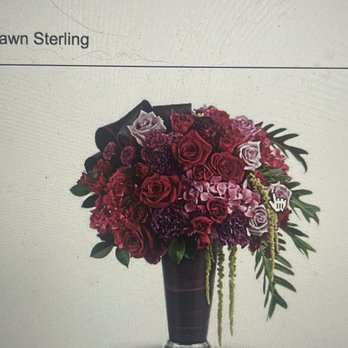 ManhattanFlorist.com - This is the bouquet we ordered. We called ahead to ask for specifics colors ( no pink/ lilac/ light colors) - Florists Near Me - New York, New York