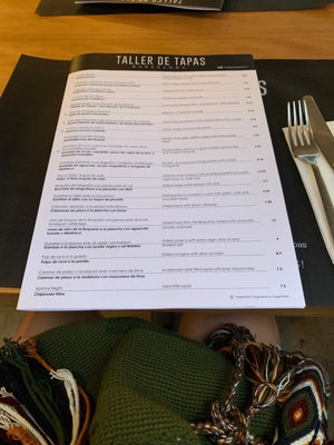 Menu photo 2 Taller de Tapas Barcelona, B Menu photo 2 Taller de Tapas Barcelona, B